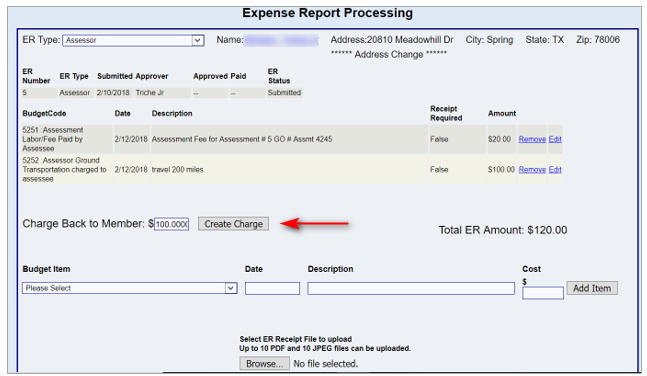Approving an Expense Report
